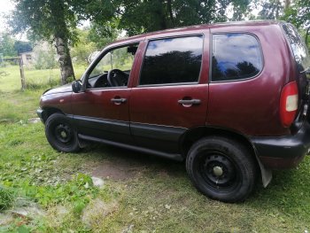 1 199 р. Пороги накладки Autodemic Лада 2123 (Нива Шевроле) дорестайлинг (2002-2008) (Текстурная поверхность)  с доставкой в г. Белгород. Увеличить фотографию 8