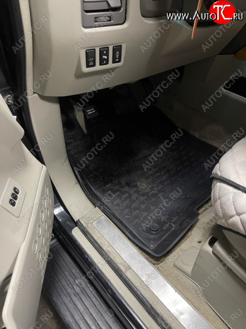 2 869 р. Коврики салона (полиуретан, 5 штук, 7 мест) Element  INFINITI QX56  JA60 (2004-2007) дорестайлинг  с доставкой в г. Белгород