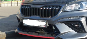 17 499 р. Передний бампер ROTOR KIA Rio 4 FB дорестайлинг седан (2016-2020) (Неокрашенный, без накладок ДХО)  с доставкой в г. Белгород. Увеличить фотографию 10