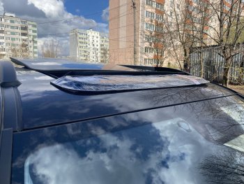 2 079 р. Универсальный дефлектор люка CA Plastic (940 мм) Ford Focus 3 седан рестайлинг (2014-2019) (Classic полупрозрачный)  с доставкой в г. Белгород. Увеличить фотографию 6