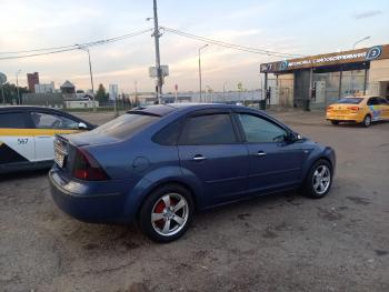 5 399 р. Козырёк на заднее стекло Concept (с вырезом) Ford Focus 2  седан дорестайлинг (2004-2008) (Неокрашенный)  с доставкой в г. Белгород. Увеличить фотографию 9