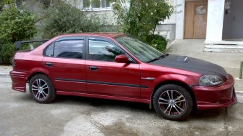 7 299 р. Передний бампер VeilSide Honda Civic EJ,EK,EM седан дорестайлинг (1995-1998) (кузов: седан)  с доставкой в г. Белгород. Увеличить фотографию 6