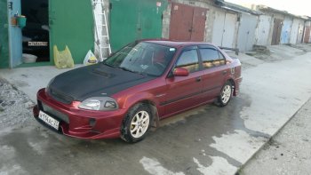 7 299 р. Передний бампер VeilSide Honda Civic EJ,EK,EM седан дорестайлинг (1995-1998) (кузов: седан)  с доставкой в г. Белгород. Увеличить фотографию 9