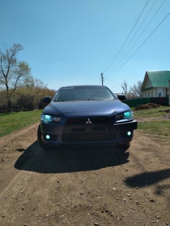 689 р. Центральные воздуховоды Evo на автомобиль Mitsubishi Lancer 10 CY седан дорестайлинг (2007-2010)  с доставкой в г. Белгород. Увеличить фотографию 5