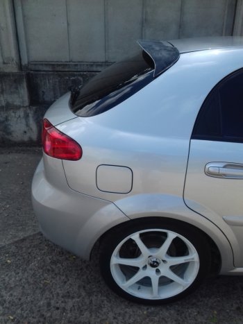 2 799 р. Спойлер ATL Chevrolet Lacetti хэтчбек (2002-2013) (Неокрашенный)  с доставкой в г. Белгород. Увеличить фотографию 2