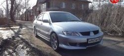 889 р. Комплект широких ресничек Evo V2 Mitsubishi Lancer 9 CS седан 1-ый рестайлинг (2003-2005) (Неокрашенные)  с доставкой в г. Белгород. Увеличить фотографию 4