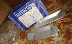 829 р. Комплект заглушек в задний бампер Атака Лада 2123 (Нива Шевроле) дорестайлинг (2002-2008) (Неокрашенная)  с доставкой в г. Белгород. Увеличить фотографию 3