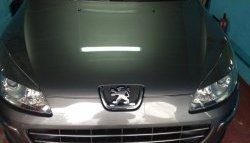 1 459 р. Реснички на фары RA Peugeot 407 универсал (2004-2011) (Неокрашенные)  с доставкой в г. Белгород. Увеличить фотографию 3