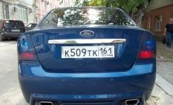 19 599 р. Задний бампер M-VRS Ford Focus 2  седан дорестайлинг (2004-2008) (Неокрашенный)  с доставкой в г. Белгород. Увеличить фотографию 4