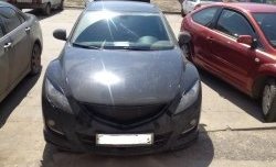 1 149 р. Реснички EX-Style Mazda 6 GH рестайлинг седан (2010-2012) (Неокрашенные)  с доставкой в г. Белгород. Увеличить фотографию 6