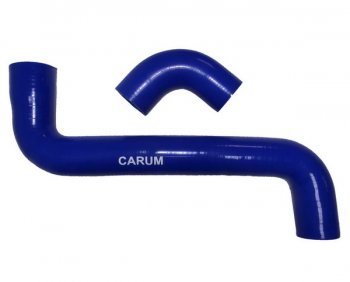 Патрубки радиатора (Cummins ISF 3.8 Е-3 силикон) CARUM ГАЗ Валдай (3310) (2004-2016) (комплект 2 шт.)