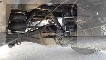 23 999 р. Комплект вспомогательной пневмоподвески на заднюю ось Aride (все модификации, усиленная) ГАЗ ГАЗель 3302 дорестайлинг шасси (1994-2002)  с доставкой в г. Белгород. Увеличить фотографию 3