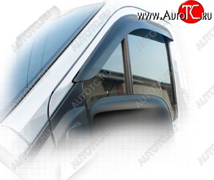 2 199 р. Дефлектора окон CA-Plastiс ГАЗ ГАЗель Next A62,А65 автобус (2016-2025) (Classic полупрозрачный)  с доставкой в г. Белгород
