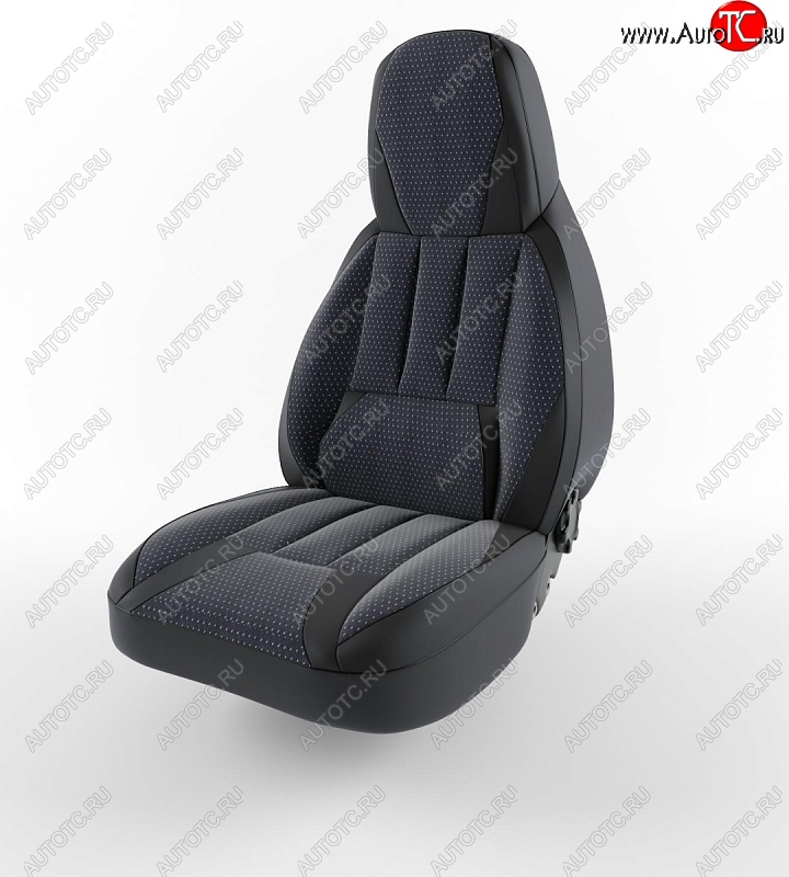 3 179 р. Чехлы для сидений (3-х местная, базовая) Lord Autofashion Форсаж (экокожа) ГАЗ ГАЗель Next A62,А65 автобус (2016-2025) (Черный, вставка жаккард Ёж белый)  с доставкой в г. Белгород
