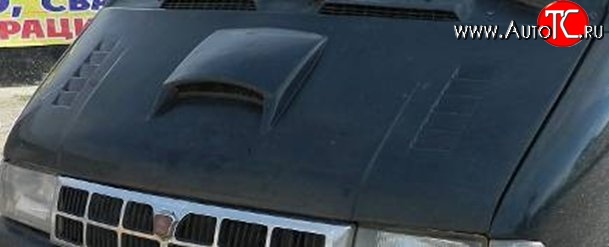 3 519 р. Пластиковый капот Subaru ГАЗ Соболь 2752 дорестайлинг цельнометаллический фургон (1998-2002) (Неокрашенный)  с доставкой в г. Белгород