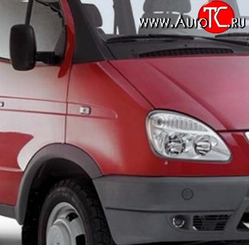 1 239 р. Переднее правое пластиковое крыло Стандарт ГАЗ Соболь 2217 Бизнес автобус 2-ой рестайлинг автобус (2010-2025) (Неокрашенное)  с доставкой в г. Белгород