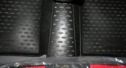 2 149 р. Коврики в салон Element 4 шт. (полиуретан) (рестайлинг)  Geely MK Cross (2011-2016)  с доставкой в г. Белгород. Увеличить фотографию 2
