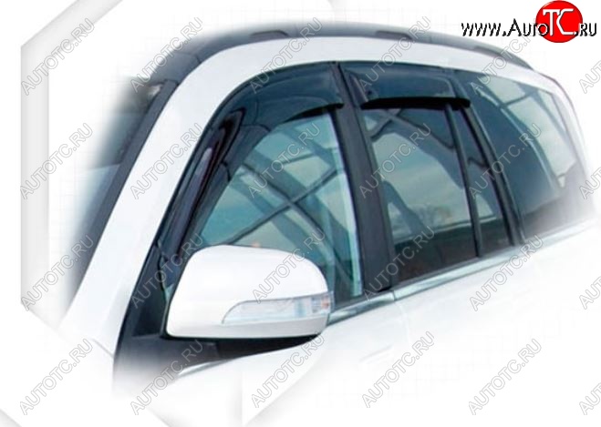 2 299 р. Дефлектора окон CA-Plastiс Great Wall Hover  дорестайлинг (2006-2010) (Classic полупрозрачный, Без хром.молдинга)  с доставкой в г. Белгород