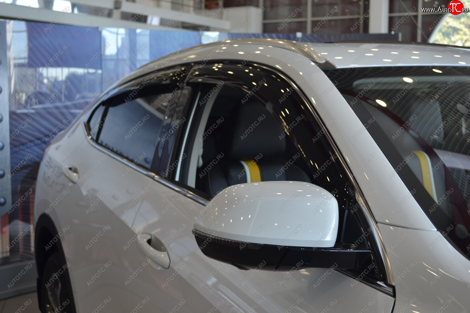 2 899 р. Дефлектора окон SIM Haval F7x дорестайлинг (2019-2022)  с доставкой в г. Белгород
