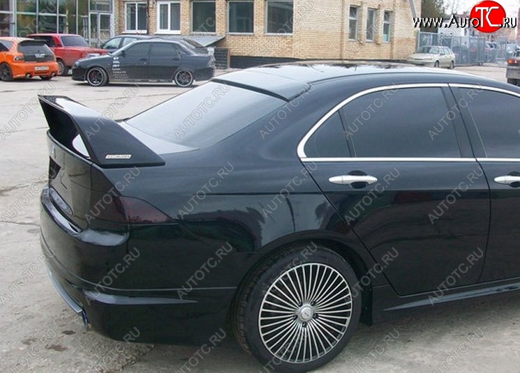 3 799 р. Козырёк на заднее стекло Tuning-Sport Honda Accord 7 CL седан дорестайлинг (2002-2005) (Неокрашенный)  с доставкой в г. Белгород