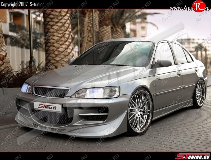 14 199 р. Пороги накладки ST Honda Accord 6 CF седан дорестайлинг (1997-2000)  с доставкой в г. Белгород