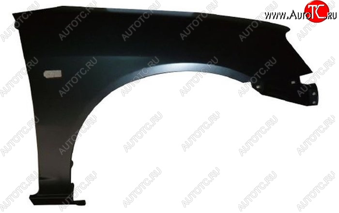 2 169 р. Переднее правое крыло SAT (с отверстием под повторитель, Тайвань) Honda Civic ES седан дорестайлинг (2000-2003) (Неокрашенное)  с доставкой в г. Белгород