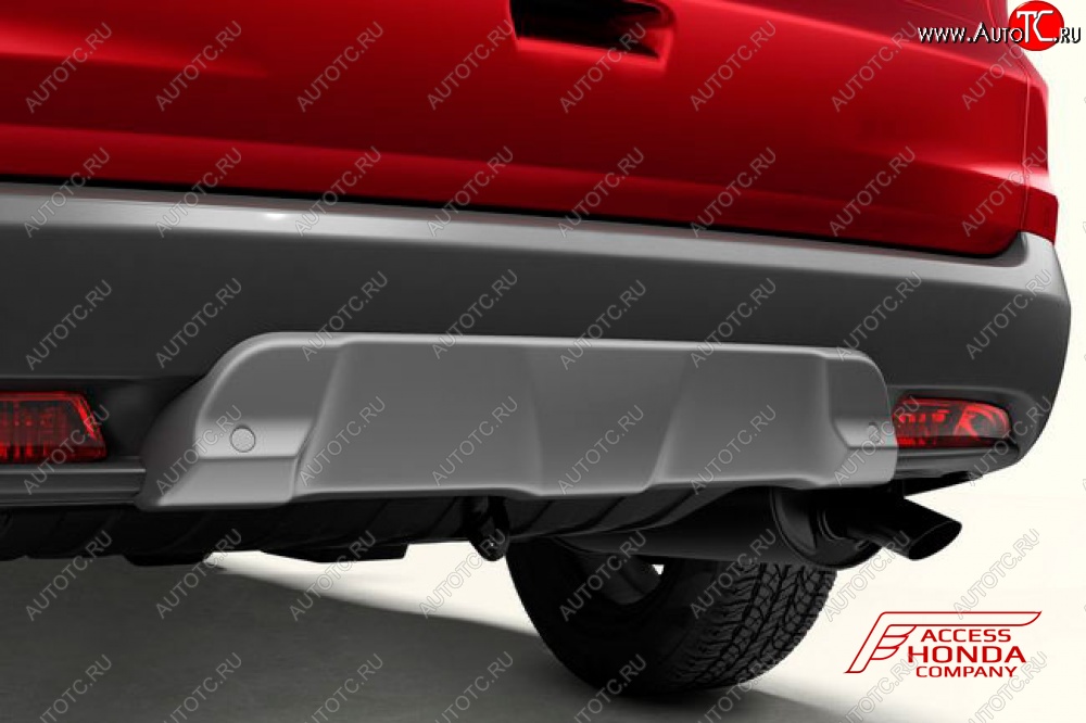 7 549 р. Диффузор заднего бампера Original Honda CR-V RM1,RM3,RM4 дорестайлинг (2012-2015) (Неокрашенная)  с доставкой в г. Белгород