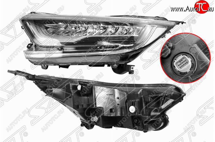 14 449 р. Левая передняя фара SAT (диодная, с электрокорректором) Honda CR-V RW,RT дорестайлинг (2016-2020)  с доставкой в г. Белгород