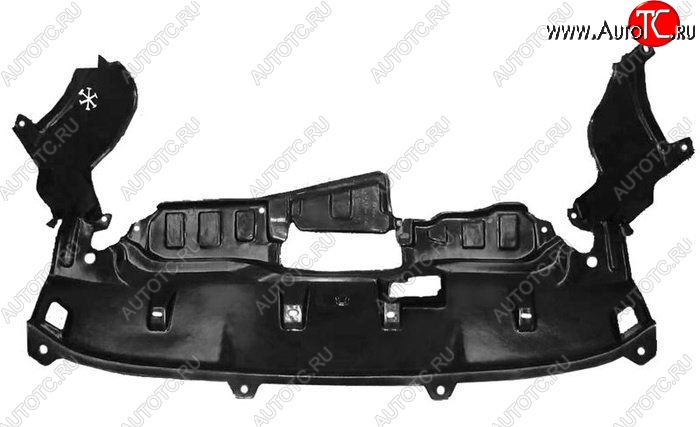 1 789 р. Защита двигателя (пыльник) SAT (под бампером)  Honda CR-V  RD4,RD5,RD6,RD7,RD9  (2001-2006) дорестайлинг, рестайлинг  с доставкой в г. Белгород