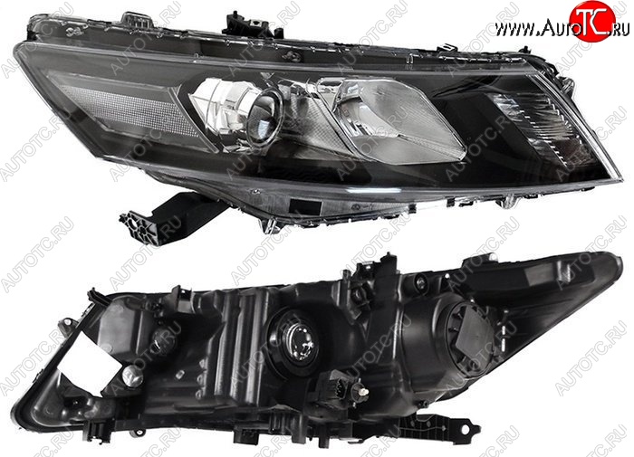 8 199 р. Правая фара SAT (с электрокорректором) Honda Crosstour 1 TF рестайлинг (2013-2016)  с доставкой в г. Белгород