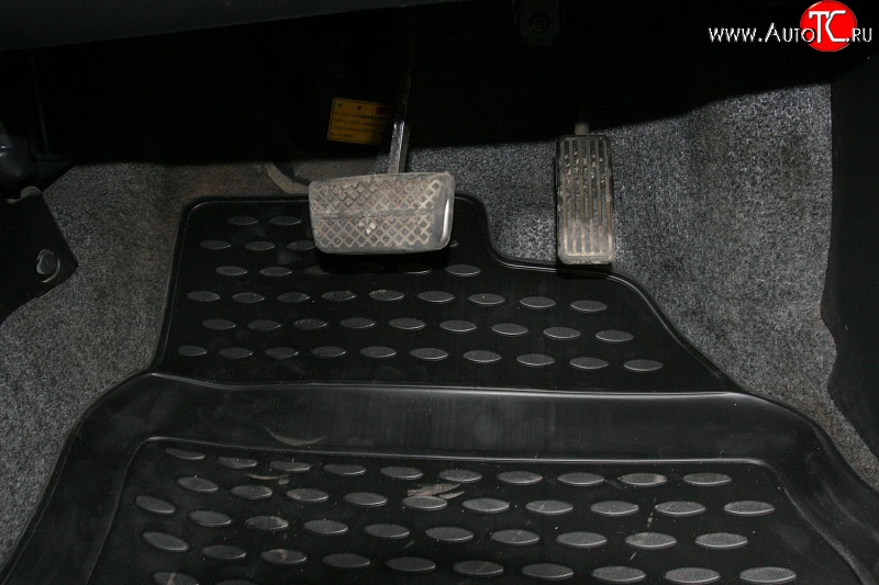 4 299 р. Коврики в салон Element 4 шт. (полиуретан) (GD1 JDM) Honda Fit 1 GD дорестайлинг (2001-2004)  с доставкой в г. Белгород
