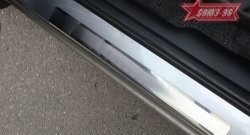 1 529 р. Накладки на внутренние пороги Souz-96 Honda Fit 1 GD дорестайлинг (2001-2004)  с доставкой в г. Белгород. Увеличить фотографию 2