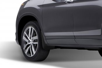 2 379 р. Брызговики Frosch (optimum) Honda Pilot YF6 рестайлинг (2018-2021) (Передние)  с доставкой в г. Белгород. Увеличить фотографию 2