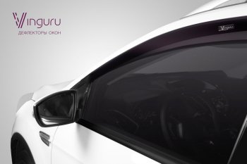 Дефлекторы окон Vinguru Honda Pilot YF4 рестайлинг (2011-2015)