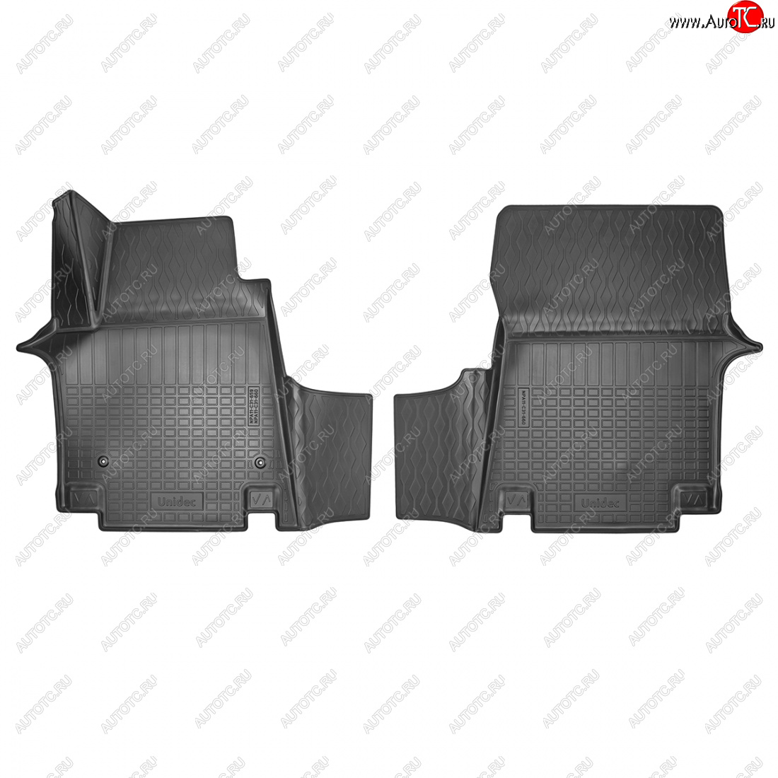 1 799 р. Коврики салона Norplast Unidec (1 ряд 8 мест) Hyundai Staria US4 (2021-2022) (черные)  с доставкой в г. Белгород