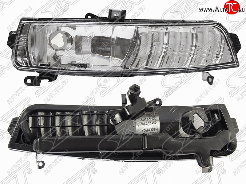 699 р. Левая противотуманная фара SAT Hyundai Accent 3 MC седан (2005-2011)  с доставкой в г. Белгород