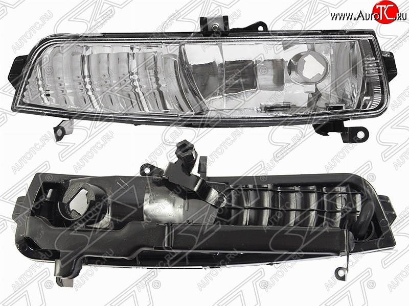 999 р. Правая противотуманная фара SAT Hyundai Accent 3 MC седан (2005-2011)  с доставкой в г. Белгород