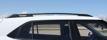 8 649 р. Комплект рейлингов АПС Hyundai Creta GS дорестайлинг (2015-2019) (Серебристые без поперечин )  с доставкой в г. Белгород. Увеличить фотографию 2