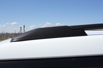 8 649 р. Комплект рейлингов АПС Hyundai Creta GS дорестайлинг (2015-2019) (Серебристые без поперечин )  с доставкой в г. Белгород. Увеличить фотографию 4