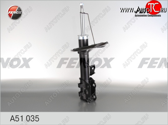 4 999 р. Левый амортизатор передний (газ/масло) FENOX Hyundai Elantra HD (2006-2011)  с доставкой в г. Белгород