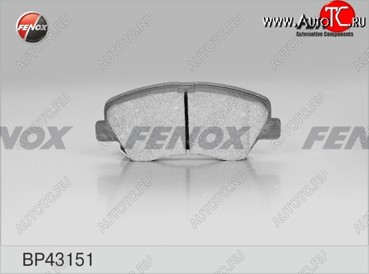 1 599 р. Колодка переднего дискового тормоза FENOX KIA Ceed 2 JD дорестайлинг, хэтчбэк (2012-2015)  с доставкой в г. Белгород