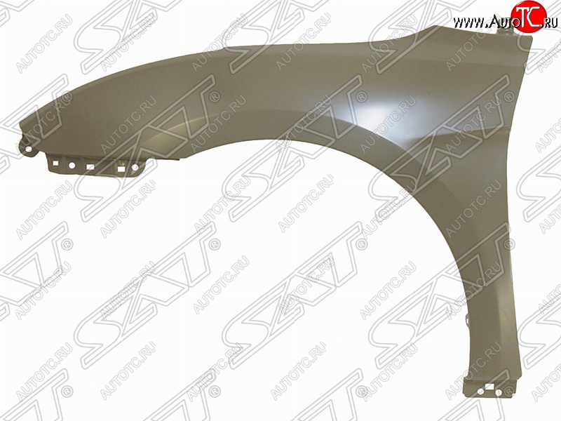 8 599 р. Левое крыло переднее SAT Hyundai I40 1 VF дорестайлинг седан (2011-2015) (Неокрашенное)  с доставкой в г. Белгород