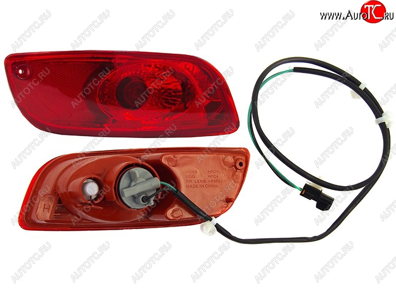 1 149 р. Левый фонарь в задний бампер SAT Hyundai Santa Fe CM дорестайлинг (2006-2009)  с доставкой в г. Белгород