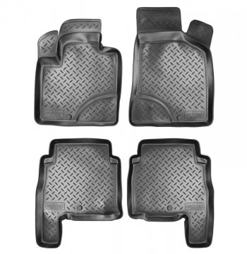 Комплект салонных ковриков Norplast Unidec Hyundai Santa Fe CM дорестайлинг (2006-2009)