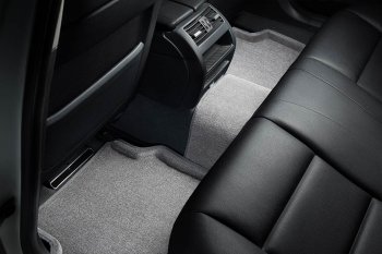 7 649 р. Коврики в салон SEINTEX 3D ВОРС (комплект) Hyundai Sonata DN8 (2019-2022) (Цвет: серый)  с доставкой в г. Белгород. Увеличить фотографию 3