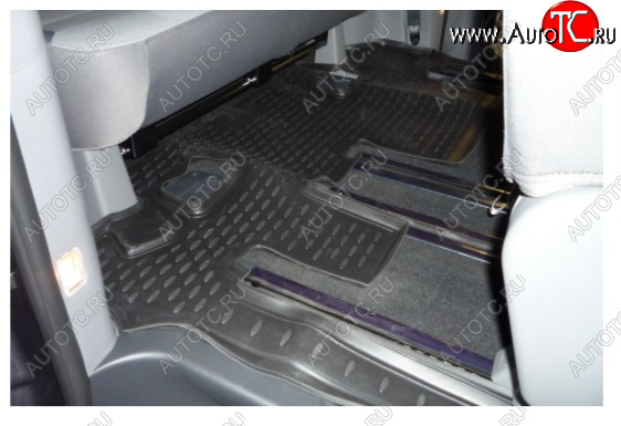 4 599 р. Коврик салона Element (3-ий ряд)  Hyundai Starex/Grand Starex/H1  TQ (2007-2018) дорестайлинг, рестайлинг  с доставкой в г. Белгород
