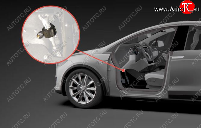 9 089 р. Замок рулевого вала FORTUS (штыревой) Hyundai Tucson TL дорестайлинг (2015-2018)  с доставкой в г. Белгород