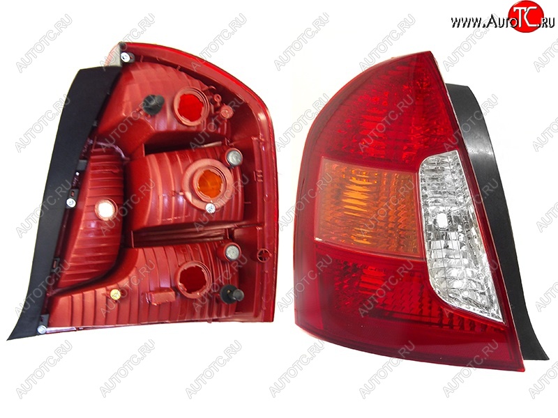 2 769 р. Левый задний фонарь SAT Hyundai Accent 3 MC седан (2005-2011)  с доставкой в г. Белгород