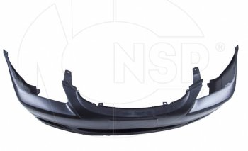 2 699 р. Передний бампер NSP Hyundai Accent 2 LC седан дорестайлинг (ТагАЗ) (1999-2012) (Неокрашенный)  с доставкой в г. Белгород. Увеличить фотографию 2
