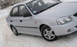 Реснички Classic-Style на фары Hyundai Accent 2 LC седан дорестайлинг (ТагАЗ) (1999-2012)
